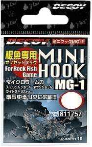 Крючки офсетные Decoy Mini Hook MG-1  фотография